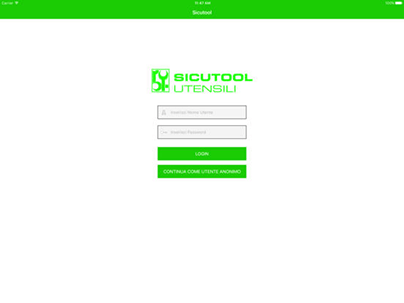 App SOL Sicutool per iPad 2017